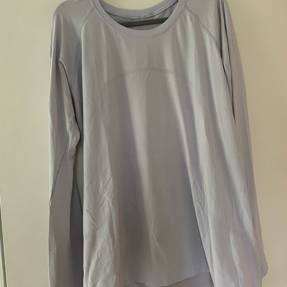 Light Purple Long Sleeve Top